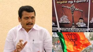 ஒரு இடம் விடலையே.. கரூரில் காலையிலேயே வேலையை காட்டிய பாஜக.. சீண்டப்பட்ட செந்தில் பாலாஜி.. என்னாச்சு?