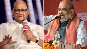 சரத் பவார் மட்டுமே இல்லைனா.. அமித் ஷா ஜெயிலில்தான் இருந்து இருப்பார்! அட்டாக் மோடில் சிவசேனா 