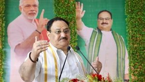 மிக மோசமான அரசியல்.. தமிழக மக்களை தவறாக வழி நடத்தும் திமுக அரசு! ஜே.பி.நட்டா ஆவேசம்