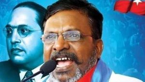 ஆர்.எஸ்.எஸ். வளர வளர நாடு ஆபத்தை நோக்கிச் செல்கிறது! கவலை தெரிவிக்கும் திருமாவளவன்! 