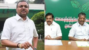 அதிமுக தலைமை விவகாரம்.. நீதிமன்றம் தீர்மானிப்பது ஏற்புடையதல்ல.. சொல்வது கார்த்தி சிதம்பரம்! 