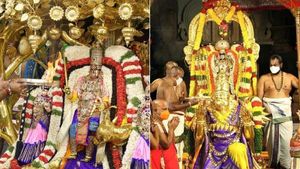 திருப்பதி ஏழுமலையானுக்கு பிரம்மோற்சவம்..பக்தர்களே ஆன்லைன் முன்பதிவு ரத்து..தேவஸ்தானம்  அறிவிப்பு 