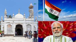 மும்பை ஹாஜி அலி தர்காவில்.. உலகின் மிக உயரமான கொடிக் கம்பம்! மூவர்ணக் கொடி ஏற்ற உள்ள பிரமதர் மோடி