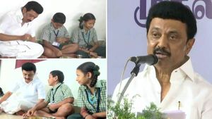 மாணவர்களின் முகத்தில் மகிழ்ச்சியை பார்த்தபோது ”மனம் நிறைந்தது”.. முதல்வர் ஸ்டாலின் நெகிழ்ச்சி! 
