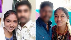 பேங்க்ல வேலை செய்யுறேன்.. கவுண்டமணி காமெடி பாணியில் ரீல் விட்ட சவுமி! கதிகலங்கிய கரூர்! இத்தனை பேரா? 