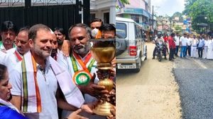 ராகுலின் பாரத் ஜோடோ யாத்ரா! பட்டு போல் பளபளக்கும் சாலைகள்! குமரியில் குவியும் கதர்ச்சட்டையினர்! 