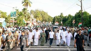 100 கி.மீ. தூரம் நடந்த ராகுல் காந்தி.. ஷூ போட்டும் கால்களில் கொப்புளம்.. நாளை நோ யாத்திரை.. ரெஸ்ட்! 