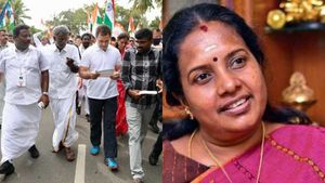 காங்கிரஸ் கட்சியே செத்து போச்சு.. ராகுல்காந்தி நடைபயணம் போனால் மட்டும் பிழைத்து விடுமா?.. வானதி 