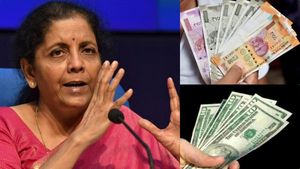 இந்திய ரூபாய் மதிப்பு வீழ்ச்சியடையவில்லை..டாலரின் மதிப்பு உயர்வதாகவே பார்க்கிறேன்..நிர்மலா சீதாராமன்
