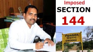 நாளை முதல் 31ஆம் தேதி வரை 144(1) தடை உத்தரவு! சிவகங்கை மாவட்ட ஆட்சியர் அதிரடி! என்ன காரணம் தெரியுமா?
