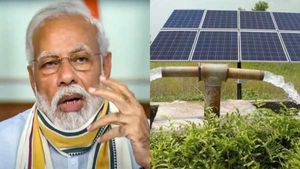 சூரிய சக்தி மின்சாரம்... அசத்தும் காஞ்சிபுரம் விவசாயி எழிலன்.. மன்கிபாத் நிகழ்ச்சியில் மோடி பாராட்டு 