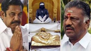 பதவி பஞ்சாயத்து.. உரிமை இழந்த அதிமுக! ஜெயலலிதா வழங்கிய தேவர் தங்க கவசத்தை அணிவித்த பொறுப்பாளர்கள் 
