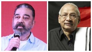 கமல், வெற்றிமாறன் சொன்னது 100க்கு 100 சரி.. ‘உங்க பருப்பு இங்க வேகாது’ - வரிந்துகட்டி வந்த வீரமணி! 
