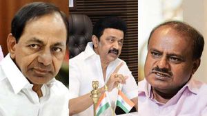கைவிடுமோ திமுக? கேசிஆர் கூட்டணியில் ஐக்கியமா? ஸ்டாலினுக்கு குமாரசாமி விடுத்த அழைப்பால் காங். பீதி 