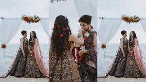 நஸ்ரினுக்கும் நூராவுக்கும் முளைத்த காதல்.. நீண்ட போராட்டத்திற்கு பின் திருமணம் செய்த லெஸ்பியன்கள் 