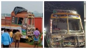 ஏர்போர்ட் சுவரை இடித்துக்கொண்டு உள்ளே நுழைந்த தக்காளி லாரி.. ஷாக் ஆன அதிகாரிகள்.. அதிர்ச்சி சம்பவம்! 