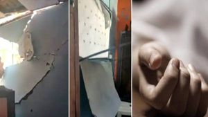 பயங்கர சத்தம்.. தகர்ந்த சுவர்! சிறுவன் பரிதாப பலி - வெடித்தது குண்டு அல்ல.. LED டிவி - உபியில் பரபர 