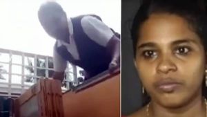 கேரளாவில் தொடரும் 'நோக்குக்கூலி' அராஜகம்! டைல்ஸ் பாக்ஸ்களை தலையில் ஏற்றி விதவைப் பெண் சித்ரவதை 