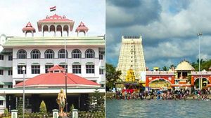 ராமேஸ்வரம் தீர்த்தத்தில் குளிக்க வருகிறார்களா? கழிவுநீரில் குளிக்க வருகிறார்களா? நீதிபதிகள் கேள்வி! 