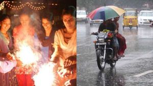 வங்கக்கடலில் காற்றழுத்தம்..தீபாவளி வரை இடி மின்னலுடன் கொட்டப்போகும் கனமழை..சூறாவளியும் வீசுமாம் 