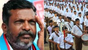 தமிழ்நாட்டில் அர்எஸ்எஸ் அணிவகுப்புக்கு தடையில்லை.. திருமாவளவன் வழக்கு உயர்நீதிமன்றத்தில் தள்ளுபடி 
