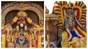 புரட்டாசி கடைசி சனிக்கிழமை..திருப்பதியில் அலைமோதும் பக்தர்கள் கூட்டம்..தேவஸ்தானம் வேண்டுகோள்! 