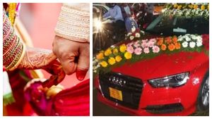தாலி கட்ட 5 நிமிஷம் கூட இல்லை! புது காரை ஓட்டி பார்த்த புது மாப்பிள்ளை! அதுக்குள்ள இப்படி ஆயிருச்சே? 