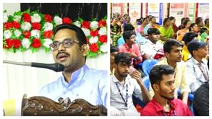 சாதி, மதம் வீட்ல இருக்கனும்.. மனிதனை மதிப்பதே சுதந்திரம்! மாணவர்களுக்கு விருதுநகர் ஆட்சியர் அட்வைஸ் 