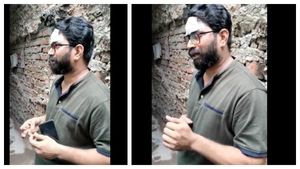 தாக்கப்பட்ட  காஞ்சி அர்ச்சகர்-மது போதையில் சண்டை போட்டதை மறைக்க போலீசில் பொய் புகார் தந்தது அம்பலம் 