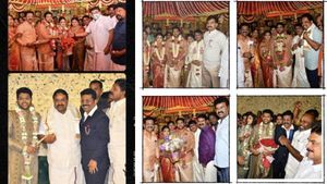 டாக்டர் சரவணன் இல்ல மண விழா! படையெடுத்து வந்த நடிகர் -நடிகைகள் -அரசியல்வாதிகள் -தொழிலதிபர்கள்! 