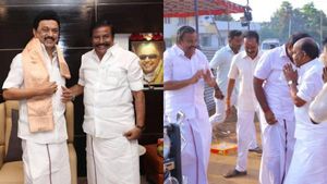 அமைச்சர் கே.என்.நேரு 70வது பிறந்தநாள்! ஆட்டம்.. பாட்டம்.. கொண்டாட்டம்.. ஆர்கெஸ்ட்ரா வைத்து அமர்களம்! 