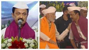 வடஇந்தியர்கள் தமிழ் கற்க வேண்டும்.. சொன்னது யாரு? பிரதமர் மோடி முன்னிலையில் போட்டு தாக்கிய ஸ்டாலின்! 