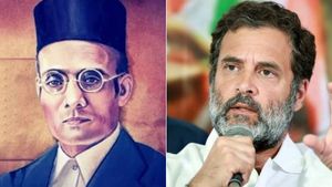 வீர சாவர்க்கர் குறித்து பேசிய விவகாரம்.. காங்கிரஸ் எம்.பி ராகுல் காந்தி மீது வழக்குப்பதிவு 