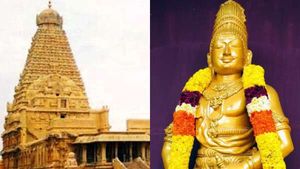  ராஜராஜ சோழனின் 1037வது சதய விழா.. விழாக்கோலம் பூண்ட தஞ்சை பெரிய கோயில் 