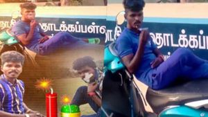 'ரீல்ஸ்' விபரீதம்.. வாயில் பட்டாசு வைத்து வெடித்த இளைஞர்.. 'பிளாஸ்திரி' பாயாக மாறிய பரிதாபம் 