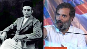 சாவர்க்கரை தொட்ட காங்! ஆவேசமான பாஜக! சாவர்க்கரின் மன்னிப்பு கடிதத்துடன் பிரஸ் மீட்டிற்கு வந்த ராகுல்