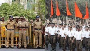 அறிவிப்பில் மாற்றம்.. இன்று 3 இடங்களில் ஆர்எஸ்எஸ் பேரணி.. பாதுகாப்பு பணியில் போலீஸ் தீவிரம்! 