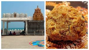 திருப்பதி லட்டு சாப்பிட ஆசையா?.. இனி கன்னியாகுமரி வெங்கடாசலபதி கோவிலிலும் கிடைக்கும்! 
