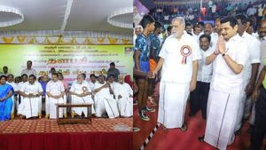 உதயநிதி ஸ்டாலின் பிறந்தநாள்! கபடி போட்டியால் களைகட்டிய கரூர்! கொண்டாட்டத்தை தொடங்கிய செந்தில்பாலாஜி! 