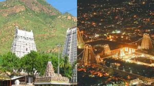 திருவண்ணாமலை அண்ணாமலையார் கோவிலில் ஏற்றப்பட்ட பரணி தீபம்.. இன்று மாலை மகாதீபம்.. பலத்த பாதுகாப்பு 