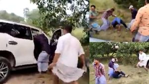 என்ன தைரியம் உனக்கு..விசிகவினர் மீது திமுக பிரமுகர் மகன் கொடூர தாக்குதல்! பரபரப்பு வீடியோ காட்சிகள்!