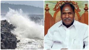 மாண்டோஸ் புயலை எதிர்கொள்ளும் புதுச்சேரி..அரசு ஊழியர்களுக்கு நோ லீவு..முதல்வர் ரங்கசாமி அதிரடி 