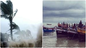 சுழன்றடிக்கும் சூறாவளி.. ராமேஸ்வரம் மீனவர்களுக்கு அலர்ட்.. ப்ளீஸ் இந்த பகுதிகளுக்கு போகாதீங்க 