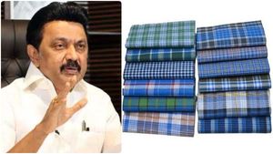 உலகப்புகழ் பெற்ற டி.குண்ணத்தூர் கைலிகள்..அழிவின் விளிம்பில் கைத்தறி நெசவு..முதல்வர் காக்க கோரிக்கை 