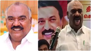 பார்த்தீங்களா.. “கருநாக்கு” நான் சொன்னா அப்படியே பலிக்கும்.. நாக்கை நீட்டி காட்டிய அமைச்சர் மஸ்தான்! 
