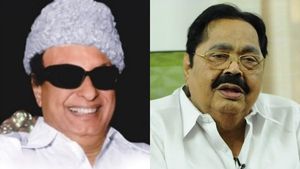 என்னை வாழ வைத்த தெய்வம் எம்.ஜி.ஆர்! வாய்ப்புக்காக ஓடுபவன் நாய்க்கு சமமானவன்! பற்ற வைத்த துரைமுருகன் 