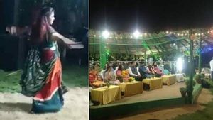 நிலத்துக்கு நாங்க அல்லாட..உங்களுக்கு குத்தாட்டம் கேட்குதோ! நள்ளிரவு ஆபாச நடனம்! எல்லை மீறிய என்எல்சி 