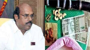 வெல்லம் ஒழுகுது..முந்திரி பருப்பு சின்னதா இருக்குனு சொல்வாங்க! அதான் ஆயிரமா கொடுக்கிறோம் - எ.வ.வேலு! 