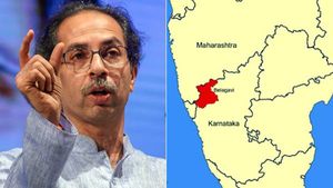 கர்நாடகாவின் பெலகாவி, எல்லை பகுதிகளை யூனியன் பிரதேசமாக அறிவிக்கனும்-உத்தவ் தாக்கரே பேச்சால் டென்ஷன்! 