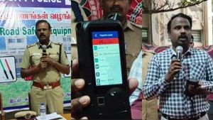 இனி “நோ எஸ்கேப்”.. வாகனம் ஓட்டும் குடிமகன்களை பிடிக்க மதுரையில் புதிய “மெஷின்”! போலீசுக்கும் செக் 
